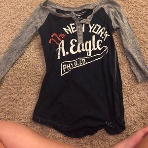 American eagle 3 quarter sleeve